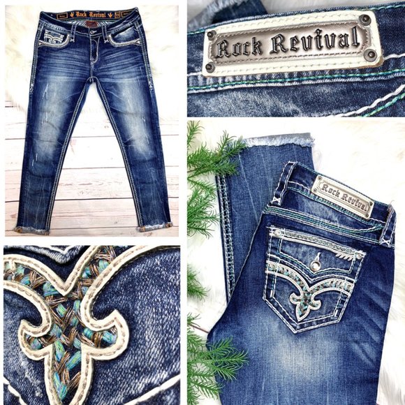 Rock Revival Denim - 👖NWOT |•ROCK REVIVAL•| JELINA Ankle Skinny